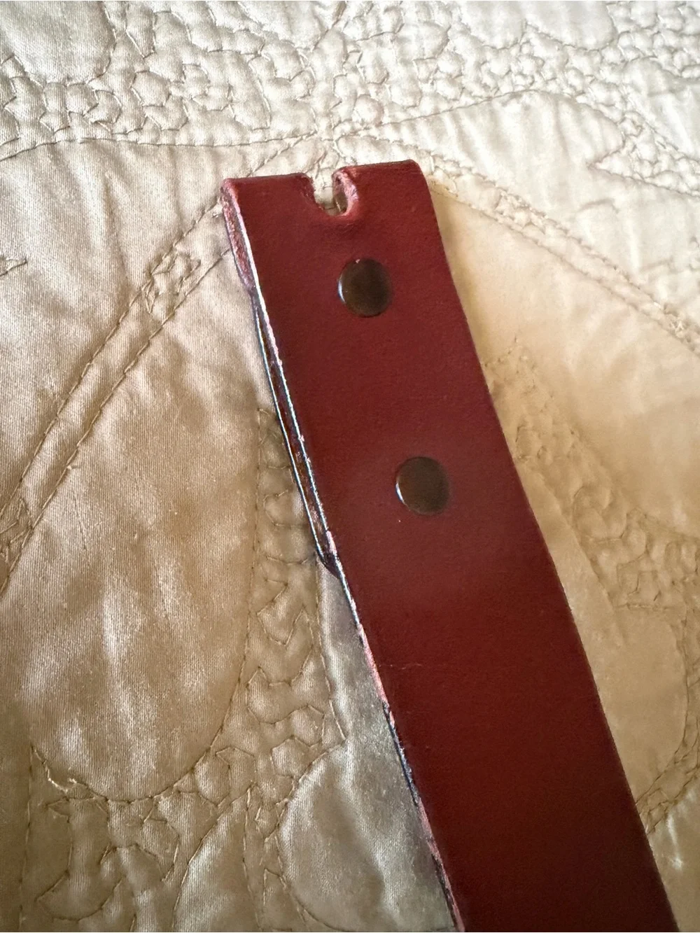 Men’s Hand Painted Eagle Leather Belt Strap Size 34